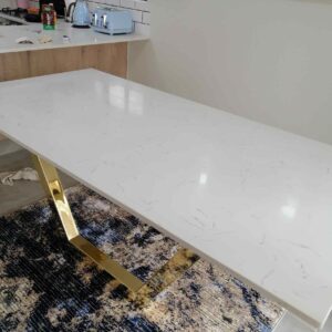 quartz stone dining table top