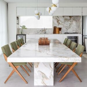 vintage marble dining table
