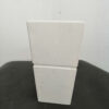 white flower pot