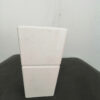 white flower pot