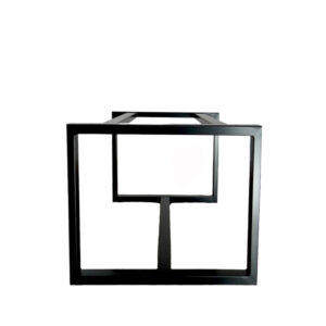 square steel dining table frame
